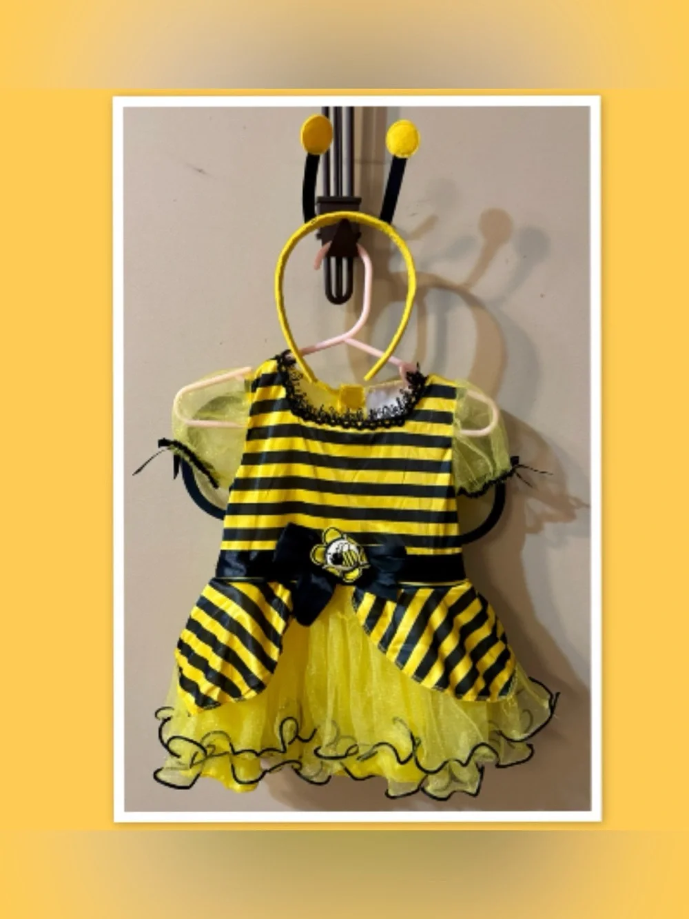 Girl's Baby Bee Infant Costume ~ size 6-12 Months